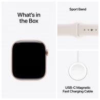 Ceas inteligent Apple Watch Series 11 GPS 42mm Rose Gold Aluminium Case with Light Blush Sport Band - M/L thumbnav 8
